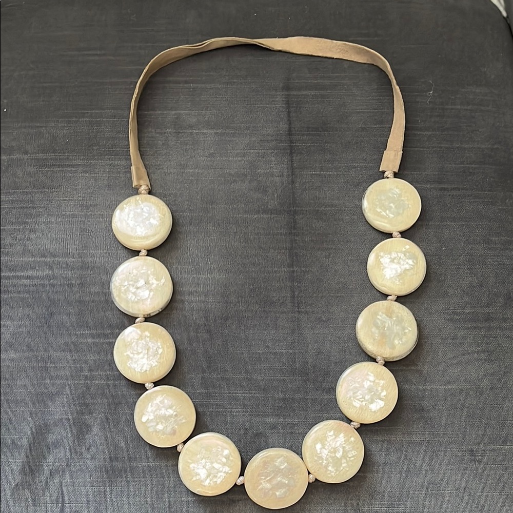 Chicos  Cream Necklace